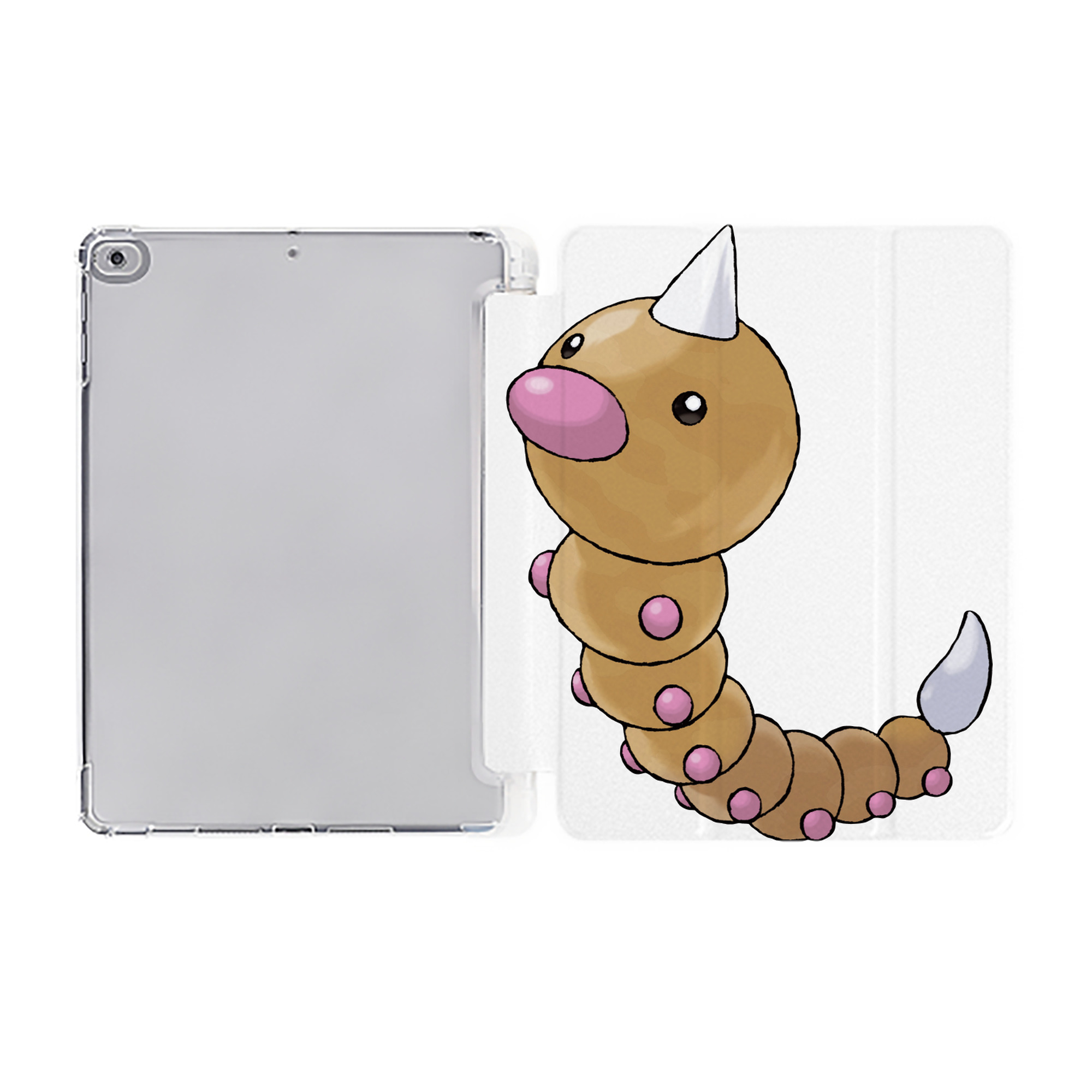 （画像用） ポケットモンスター Pokémon IPad ケース ペン収納付き 三つ折りスタンド PUレザー×シリコン 対応機種9.5/10.5/10.9インチ